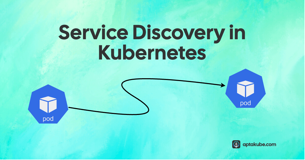 Cover image for "How to do Service Discovery in Kubernetes" blog post.
